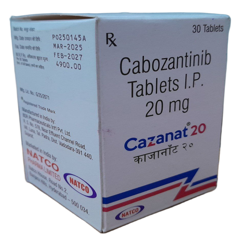 Cazanat 20mg - Cabozantinib Tablets
