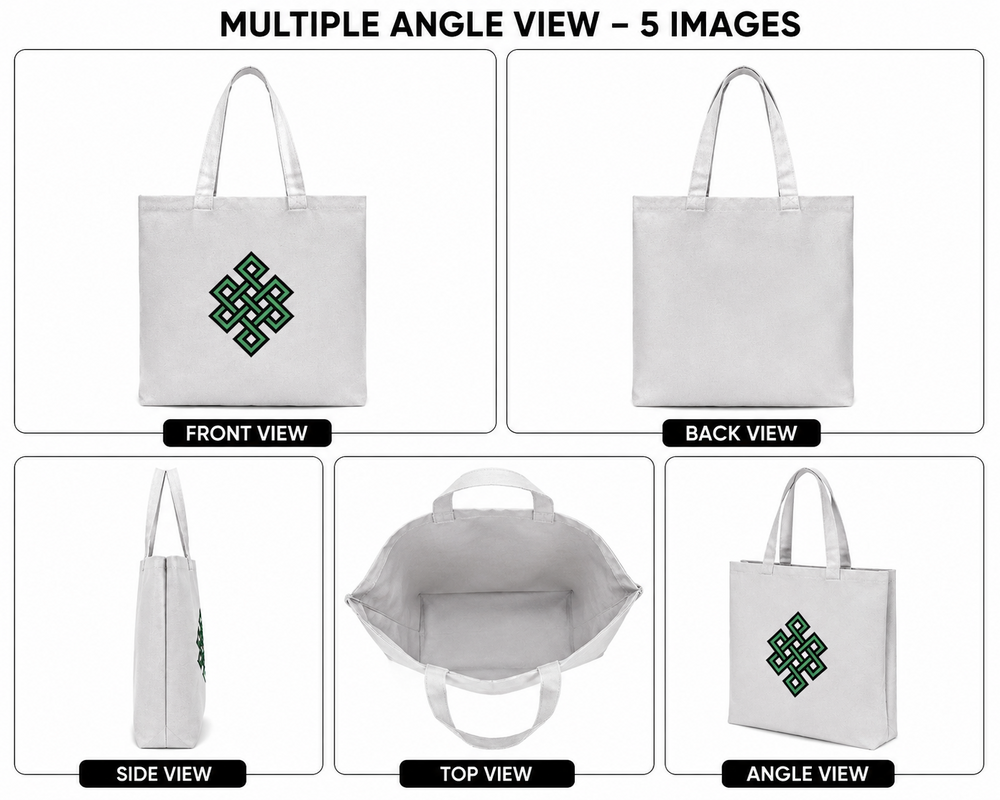 Canvas Tote Bag - Color: Different Available