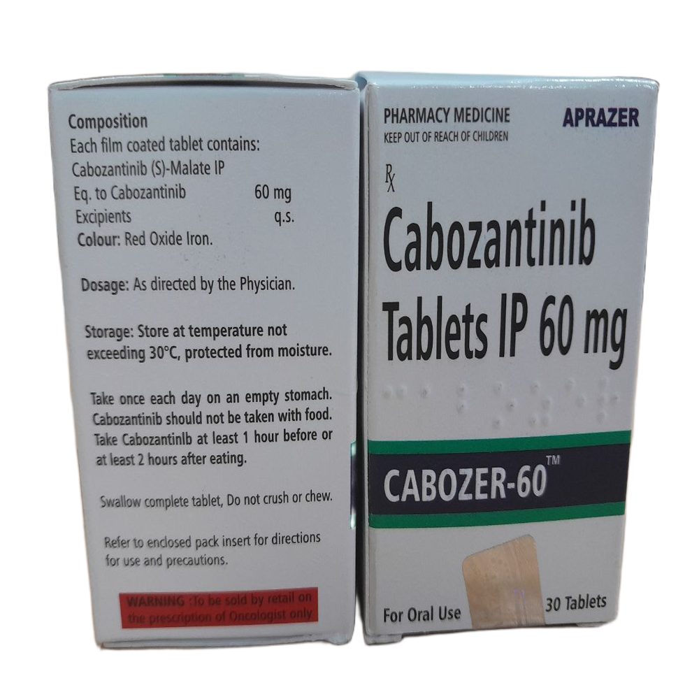Cabozer 60mg - Cabozantinib Tablets