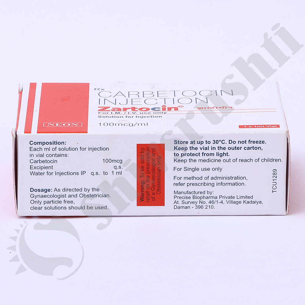 Zartocin Carbetocin Injection 100mcg