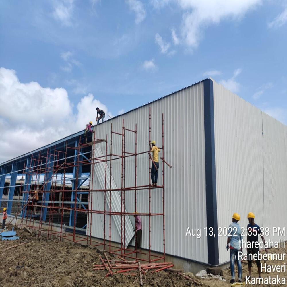 Prefabricated Building Steel Structure - Color: Customised