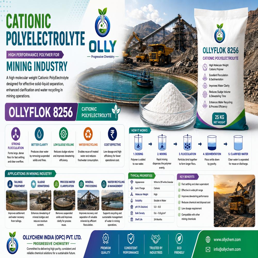 Polyelectrolyte Powder Anionic - Industrial Grade Powder Form | Easy Handling, Neutralizes Suspended Particle Charges, Dry Storage Required