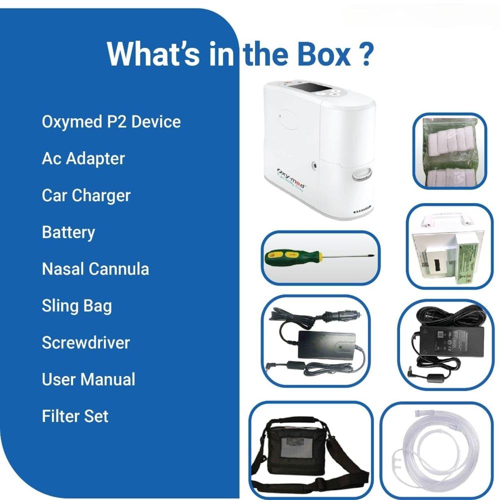 Oxymed P2 Portable Oxygen Concentrator