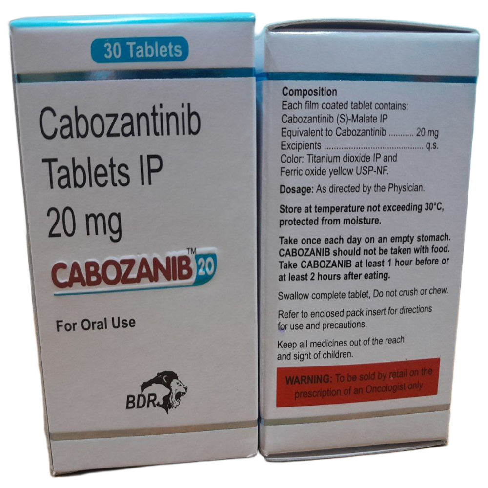 Cabozanib 20mg - Cabozantinib Tablets