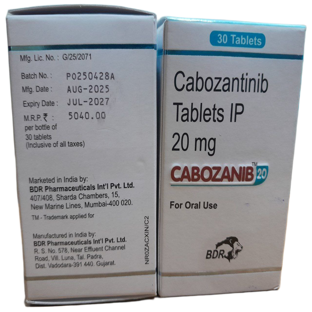 Cabozanib 20mg - Cabozantinib Tablets