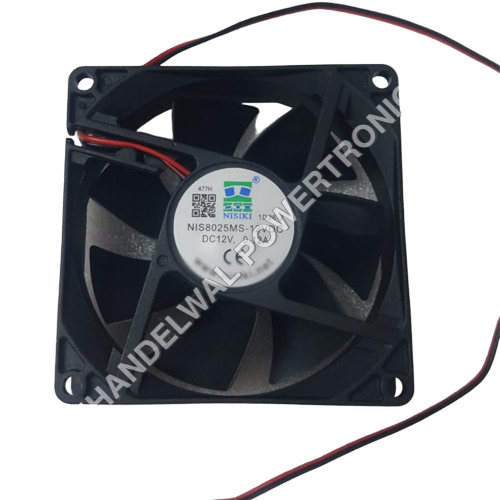 Nis8025Ms-12Vdc Cooling Fan - Blade Diameter: 80 Mm Millimeter (Mm)