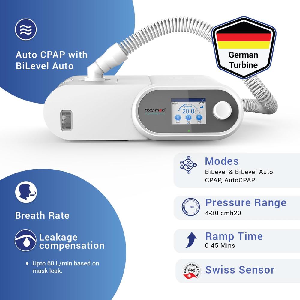 Oxy-Med AirSmart Auto BiPAP