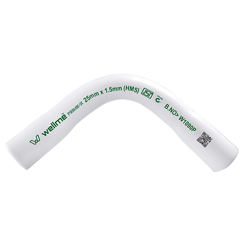 25 X 1.5mm White Color Pipe Bend