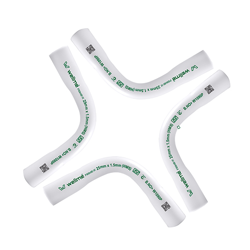 25 X 1.5mm White Color Pipe Bend