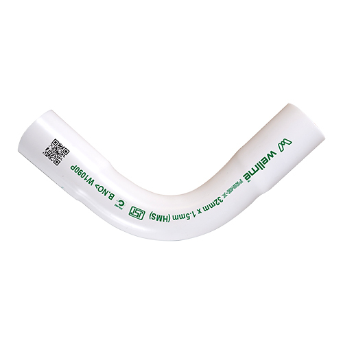 32 X 1.5mm White Color Pipe Bend