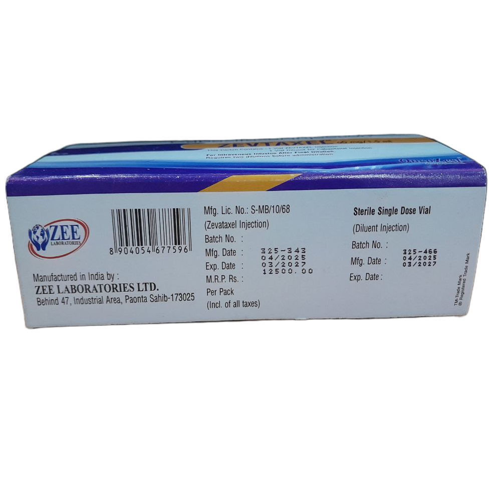 Zevtaxel 60mg - Cabazitaxel Injection