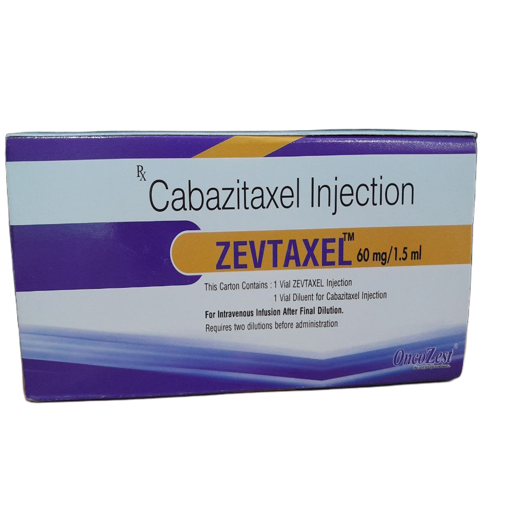Zevtaxel 60mg - Cabazitaxel Injection