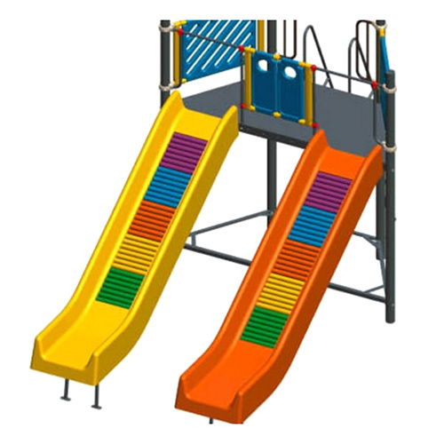 Double Roller  Playground Slide