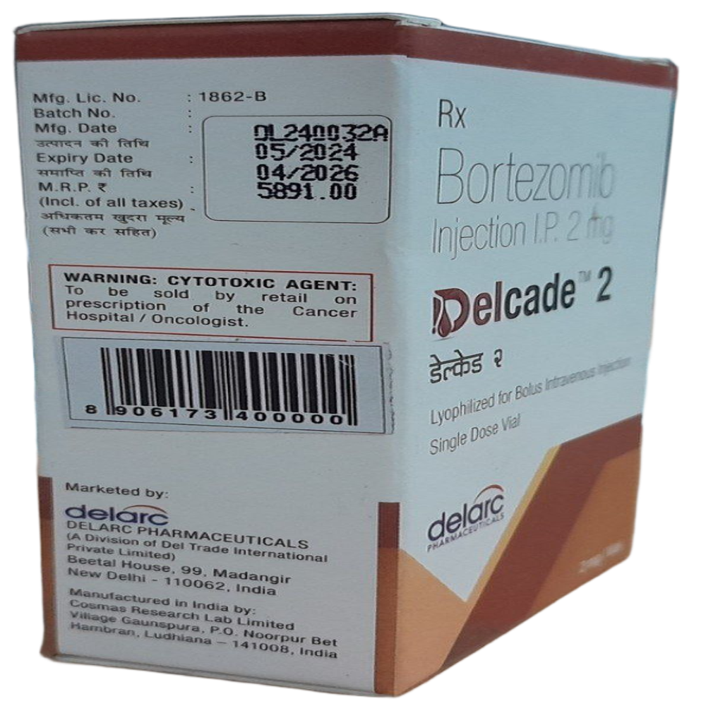 Delcade 2mg - Bortezomib Injection