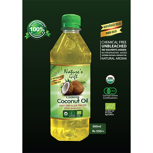 Cooking Coconut Oil