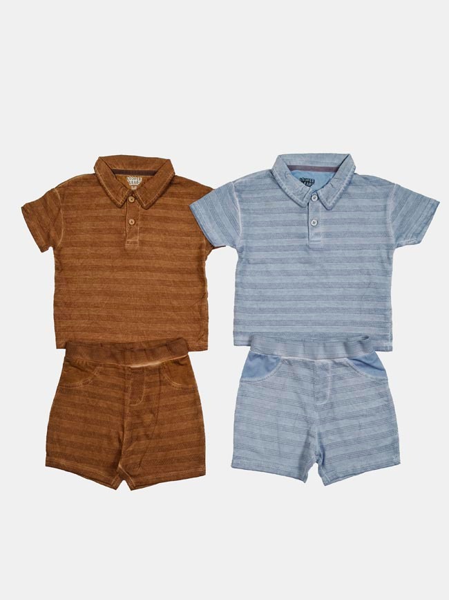 A31314 | Baby Garment Dyed Co-ord Sets
