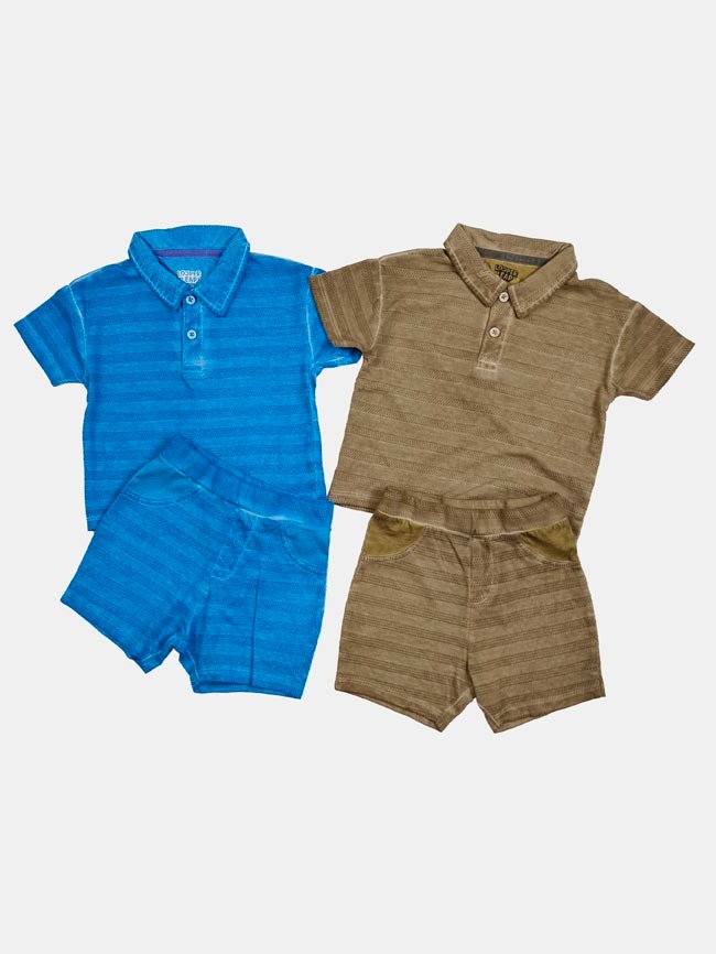 A31314 | Baby Garment Dyed Co-ord Sets
