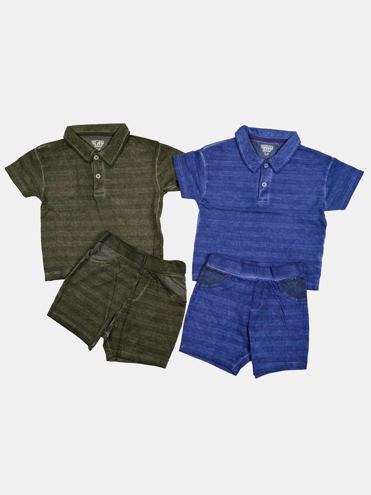 A31314 | Baby Garment Dyed Co-ord Sets