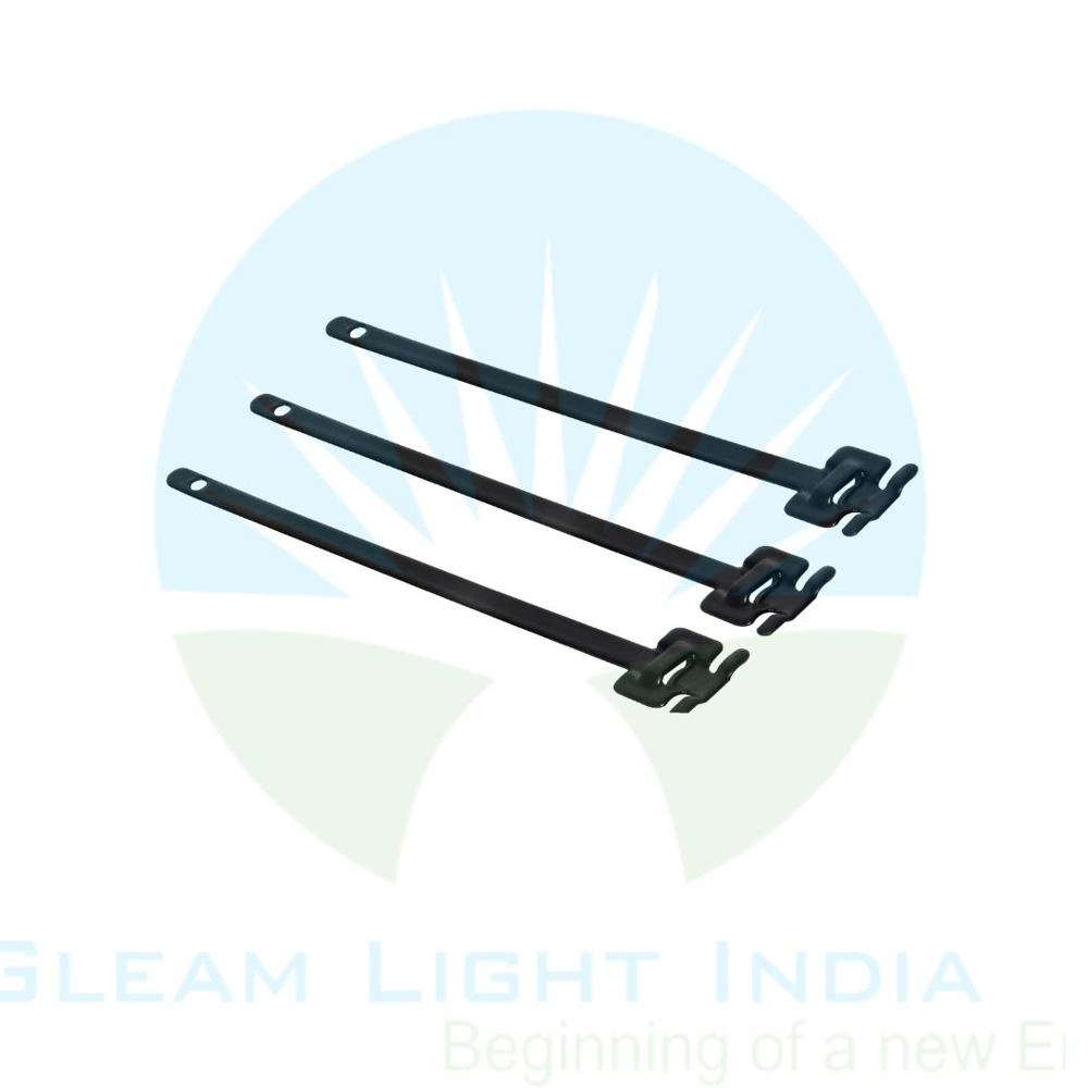 Pvc Coated Ss Cable Tie - Stainless Steel With Pvc Coating, Black Color | Durable Uv And Chemical Resistant, Self-locking For Adjustable Fastening