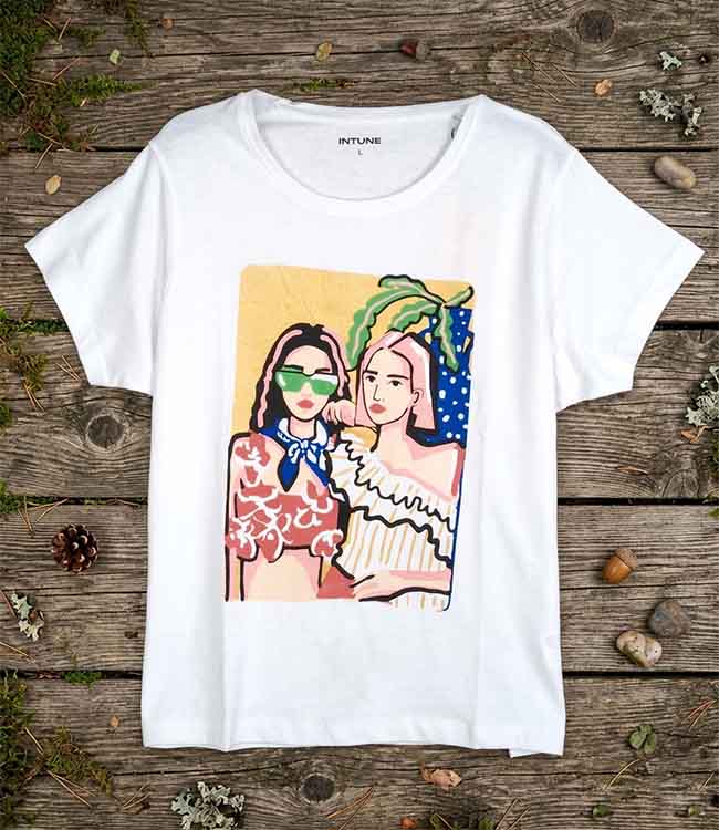 W13628 | Ladies Printed Tops