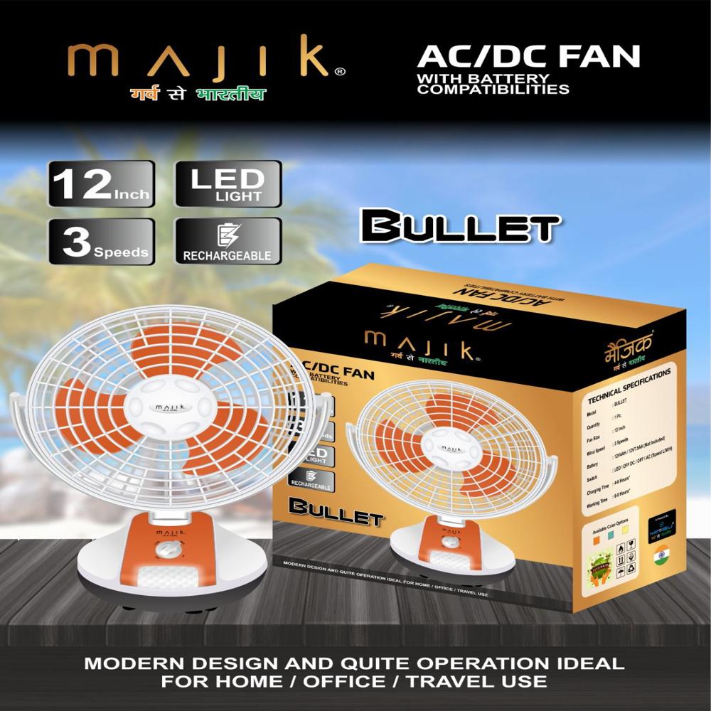 MAJIK RECHARGEABLE TABLE FAN