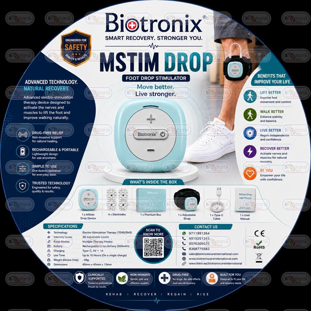 Clinical Foot Drop Walking Recovery Support Device