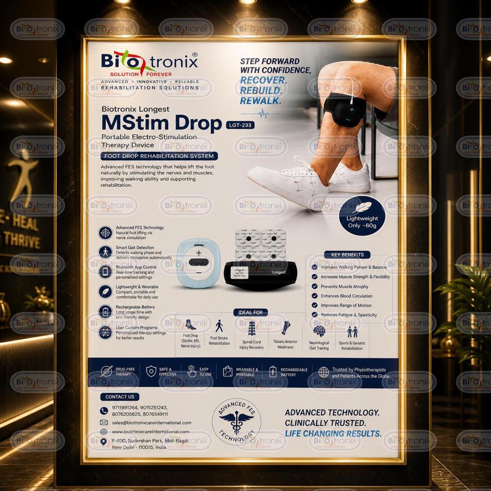 Clinical Foot Drop Walking Recovery Support Device