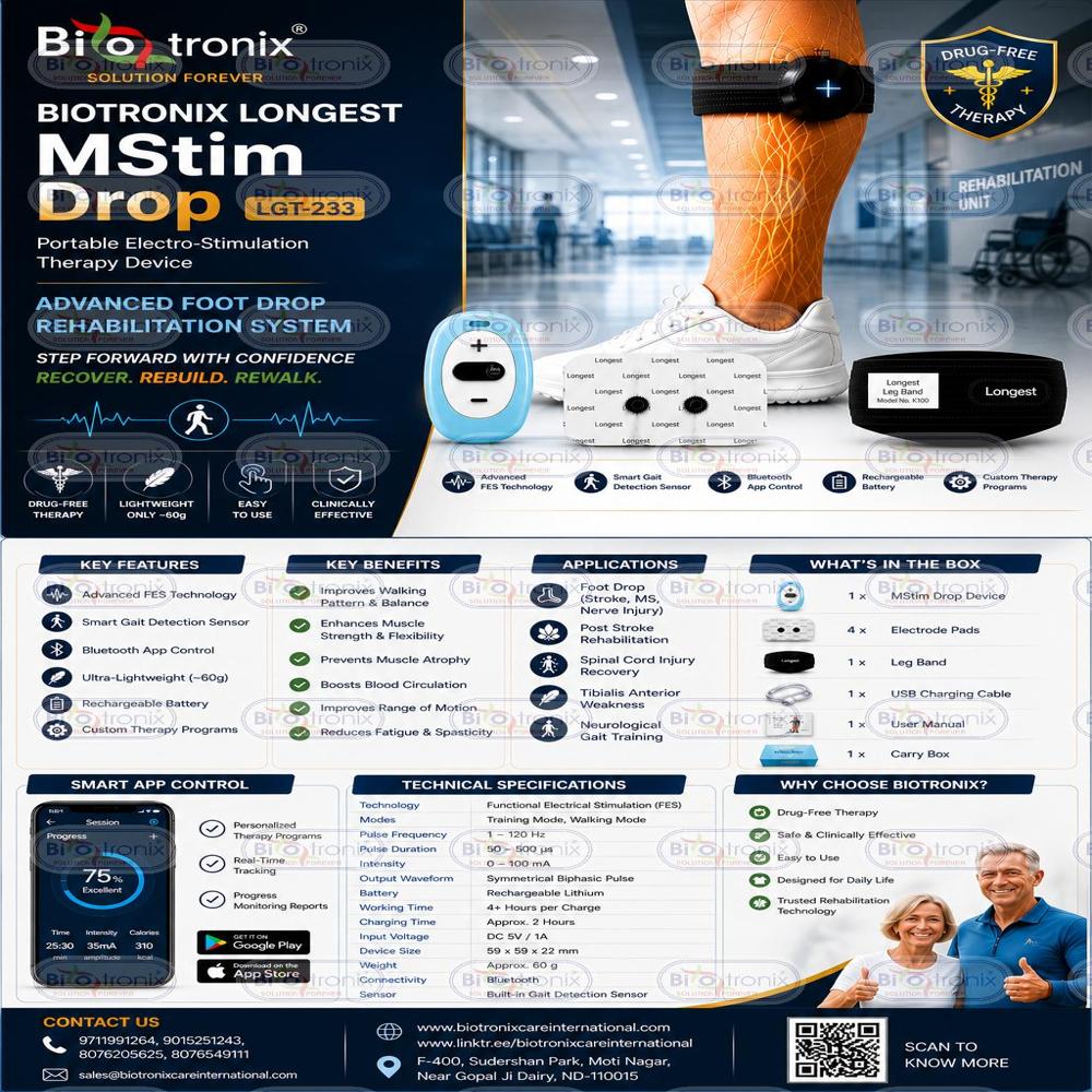 Foot Drop Recovery Therapy Machine for Clinical Rehabilitation