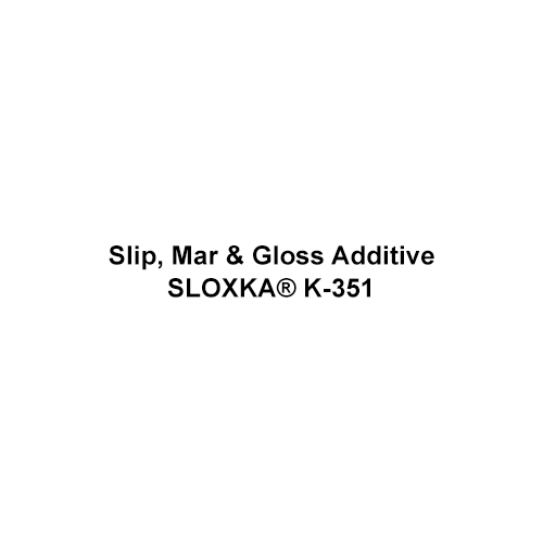 Slip, Mar & Gloss Additive SLOXKA K-351
