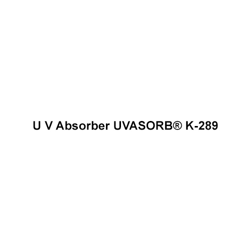 U V Absorber UVASORB K-289