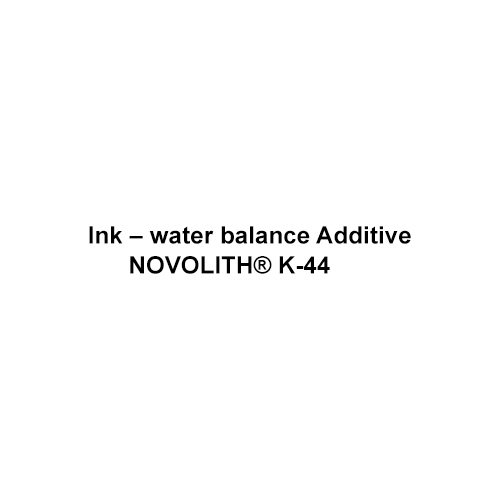 Ink - water balance Additive NOVOLITH K-44