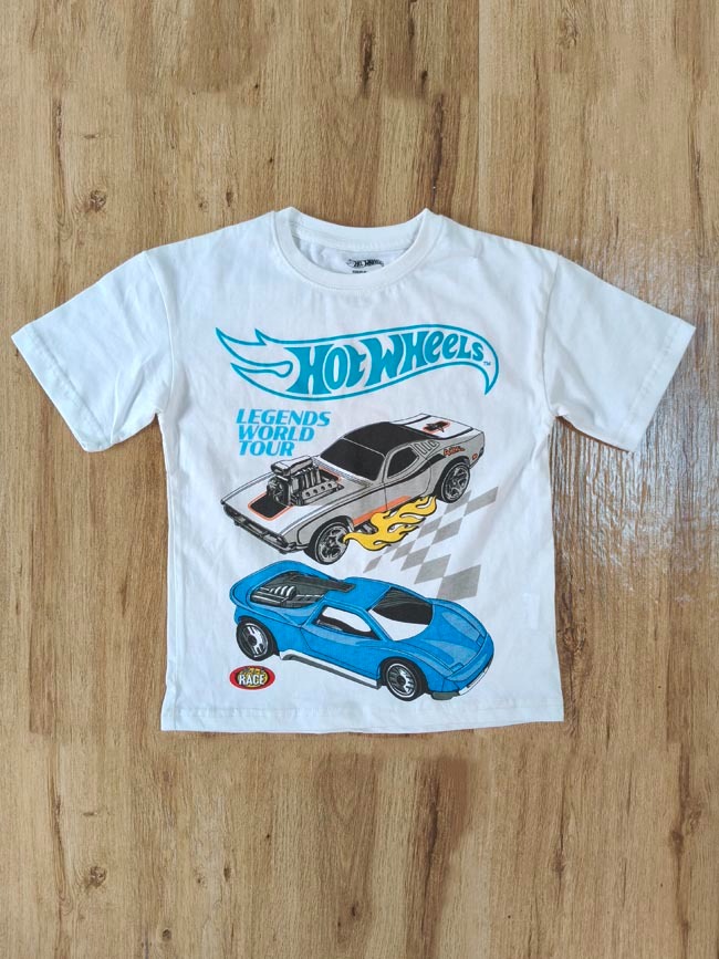 B16622 | Hot WHeeLS Boys Printed T-Shirt