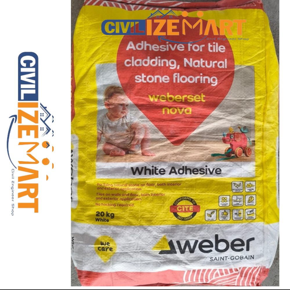 Weberset Nova White Tile Adhesive