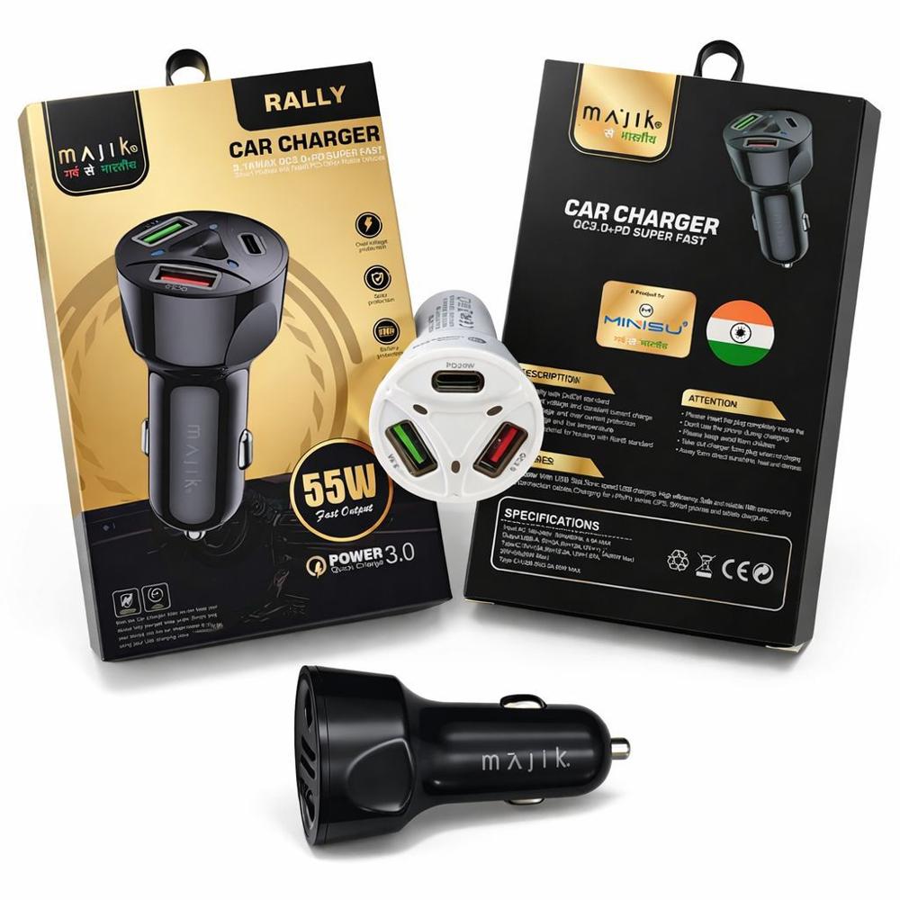 Majik Rally Car Charger - Feature: Quick Charging