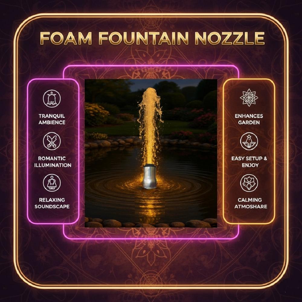 Foam Fountain Nozzle - ADV
