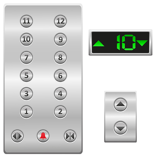 Elevator Button Panel