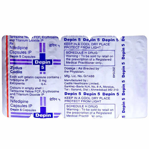 Nifedipine Capsules Ip