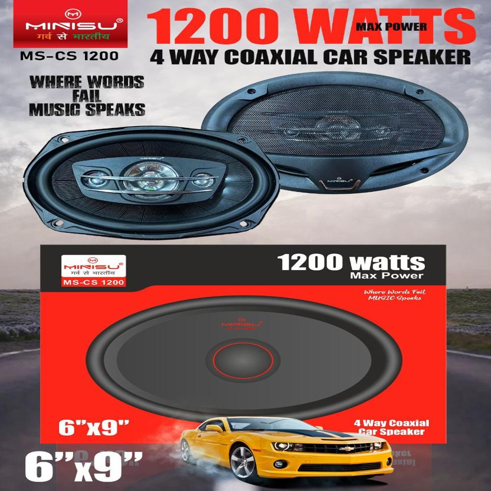 MINISU MS-CS 1200 6"x9" CAR SPEAKER