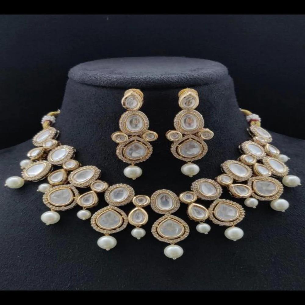ADkundan fusion necklace