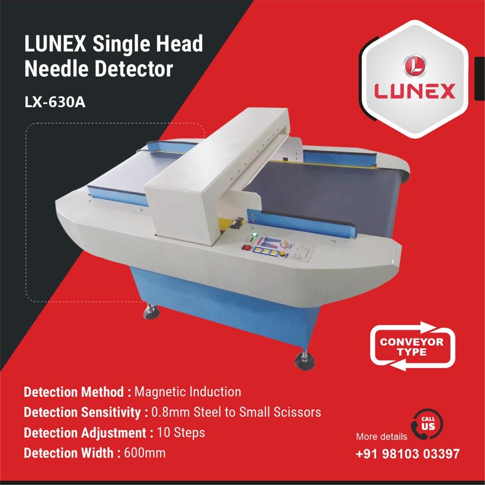 Single Head Needle Detector Machine - Application: Garment