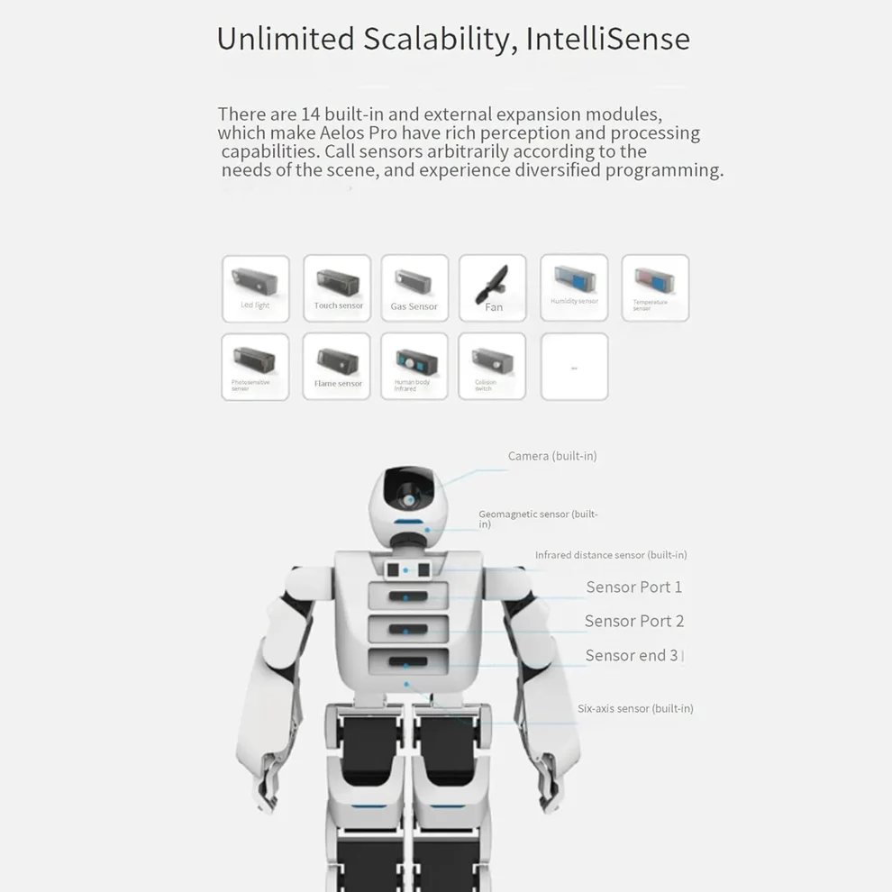 Leju AELOS PRO 19DOF Smart AI Humanoid Robot Educational