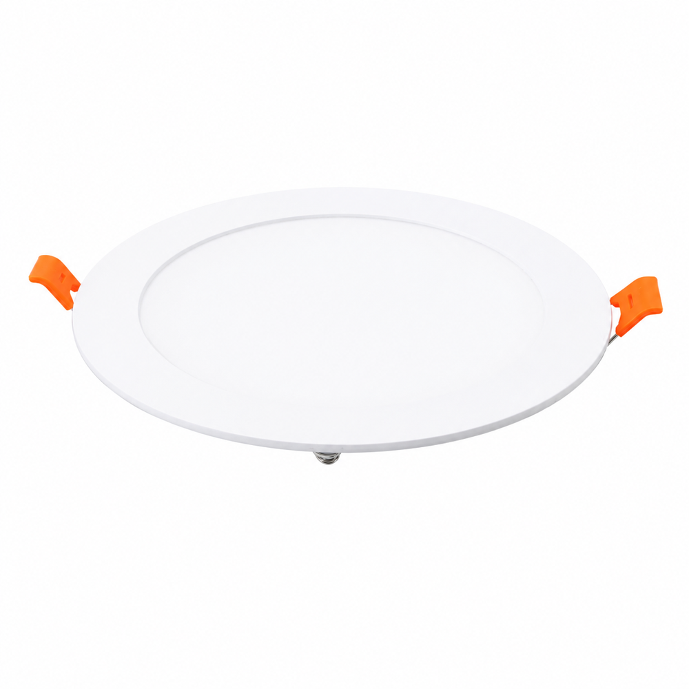 8W Slim Led Panel Ceiling Light - 4 inch Cut Out Size, Aluminium Housing (Round)