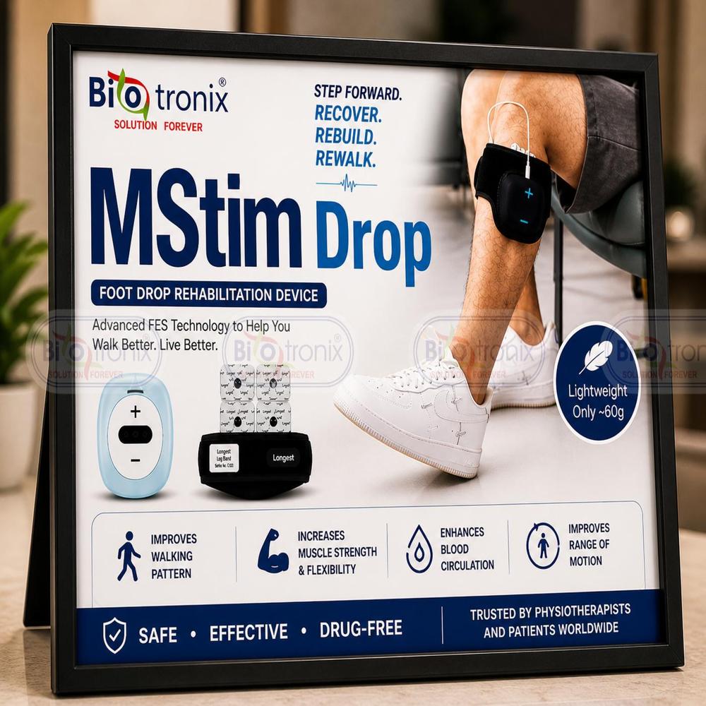 Advanced Wearable Foot Drop Rehabilitation Support System