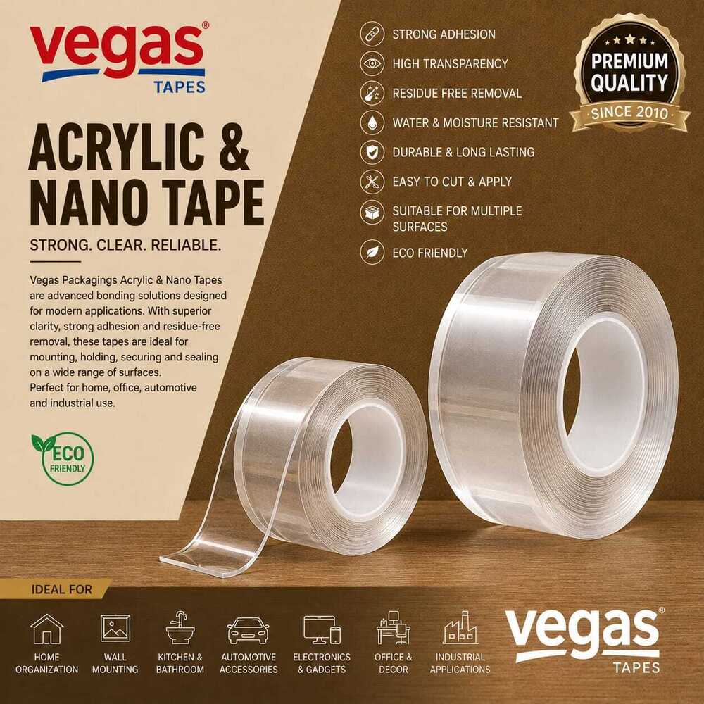 Acrylic And Nano Tape