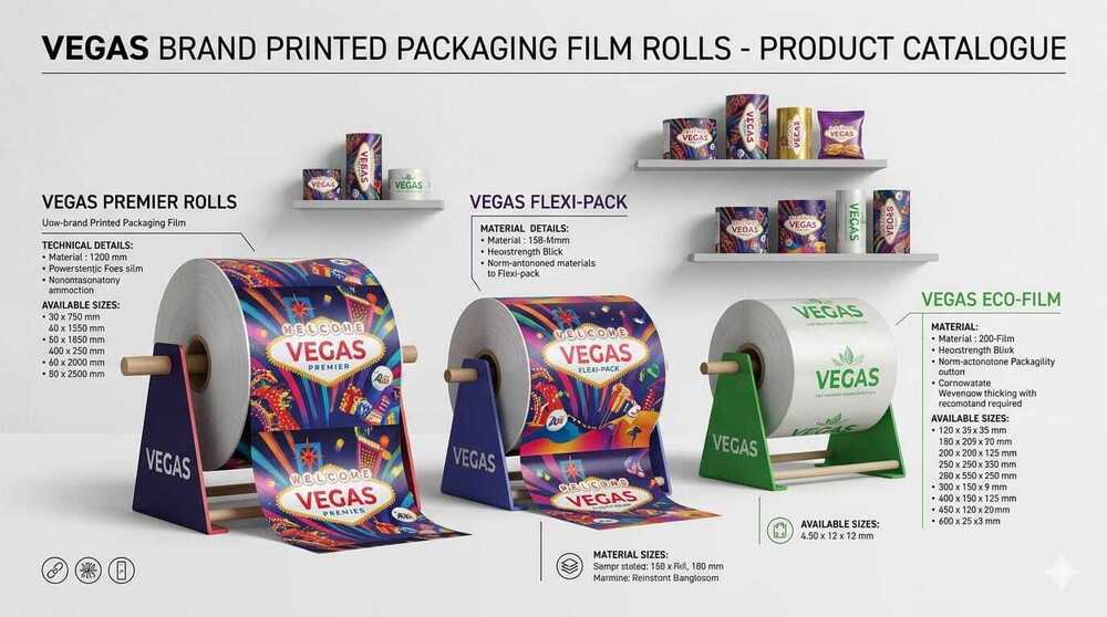 Printed Packaing Film Roll