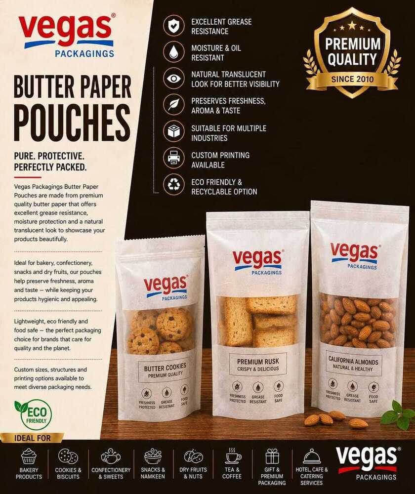 Butter Paper Pouches