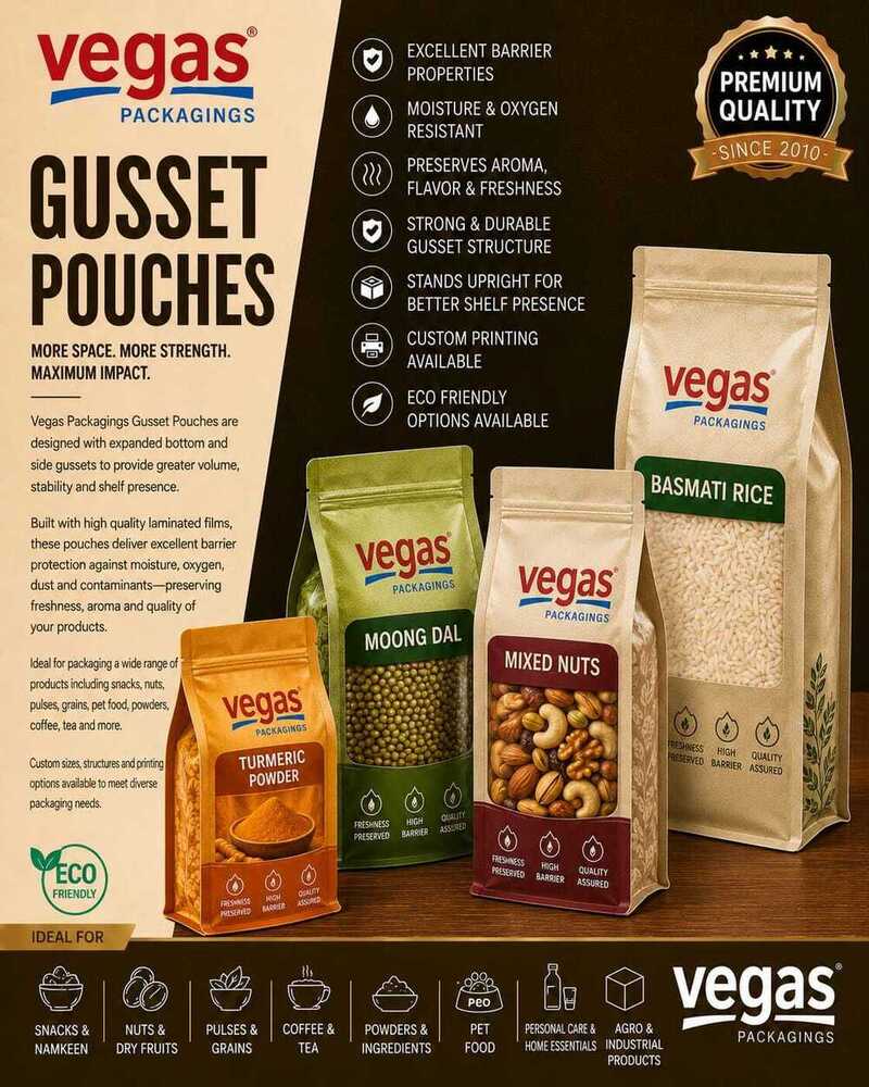 Gusset Pouches