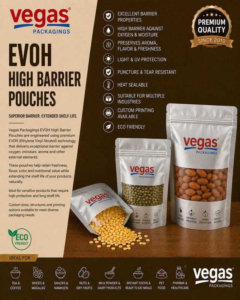 EVOH High Barrier Pouches
