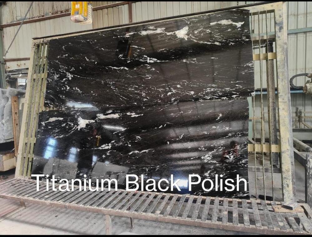 Titanium Black Polish Granite