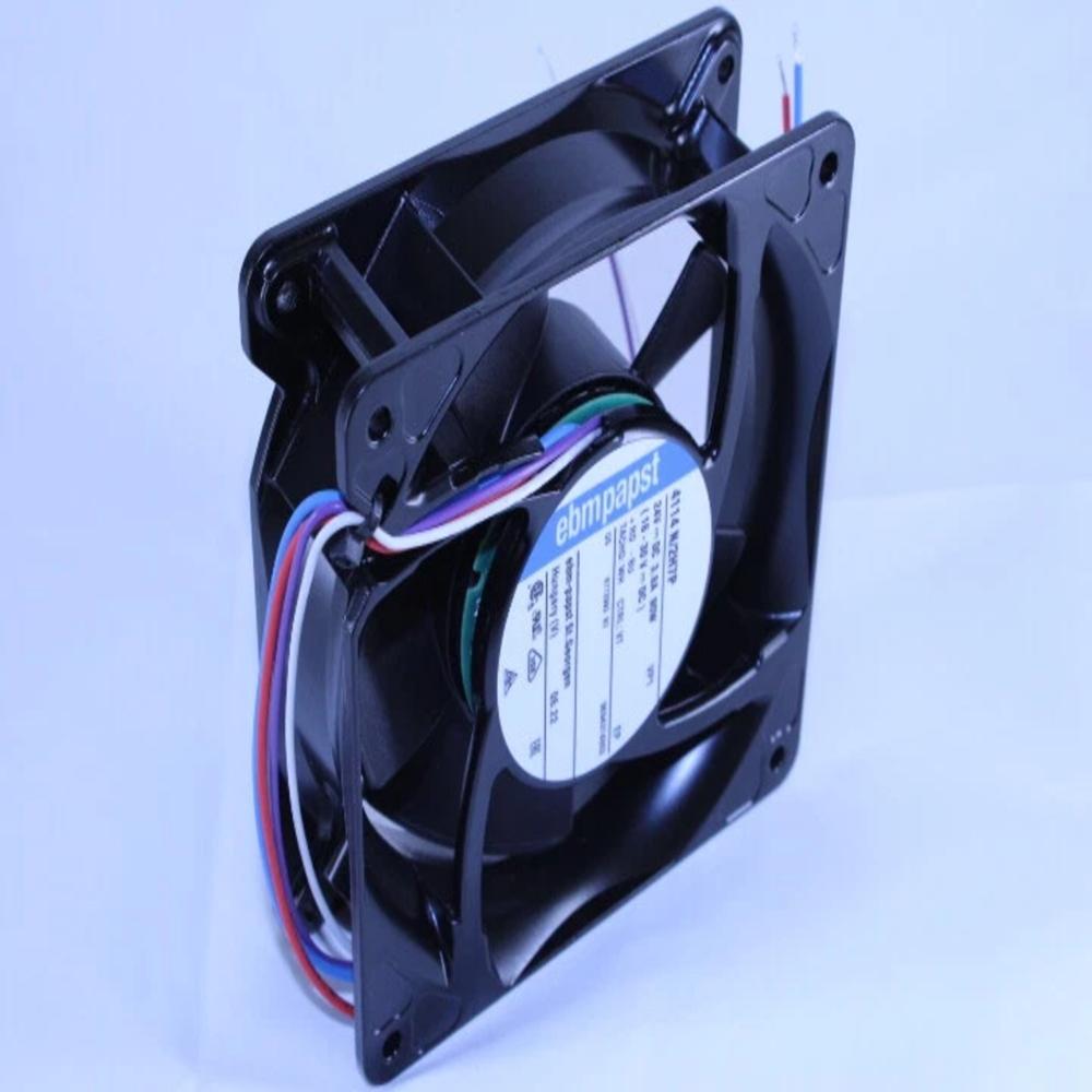 EBMPAPST 4114 N/2H7P 24V DC 3.8A 90W 12038mm Ball Bearing Industrial Inverter Axial Cooling Fan